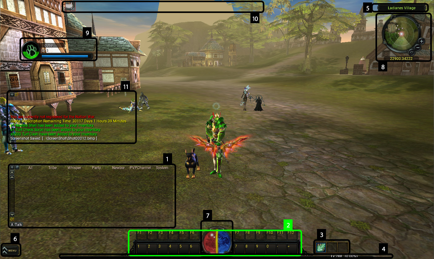 Main User Interface