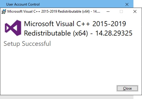 installer step 11 success