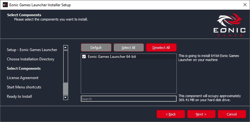 installer step 3