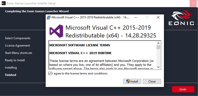 installer step 9 visual 2017