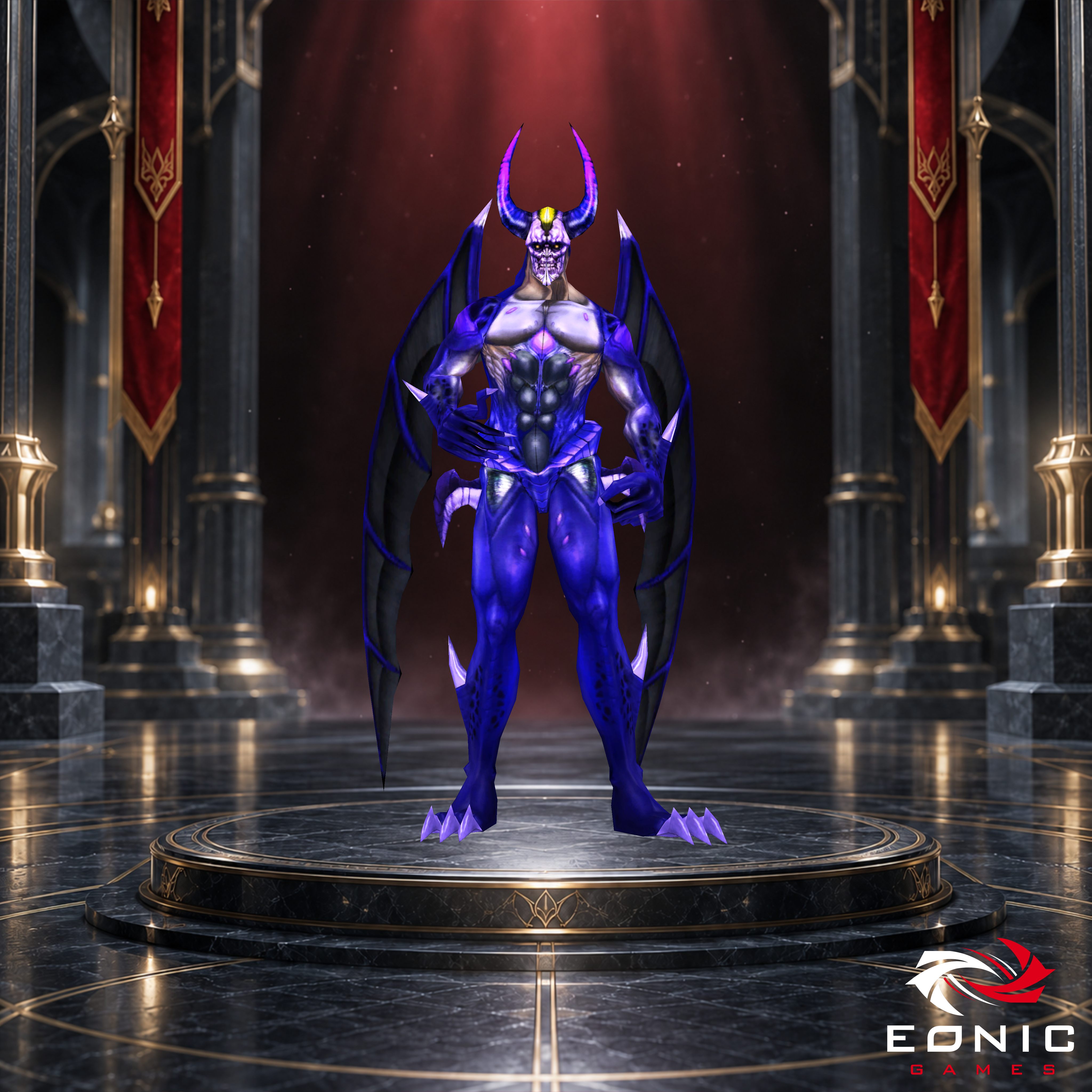 Blue Devil Costume