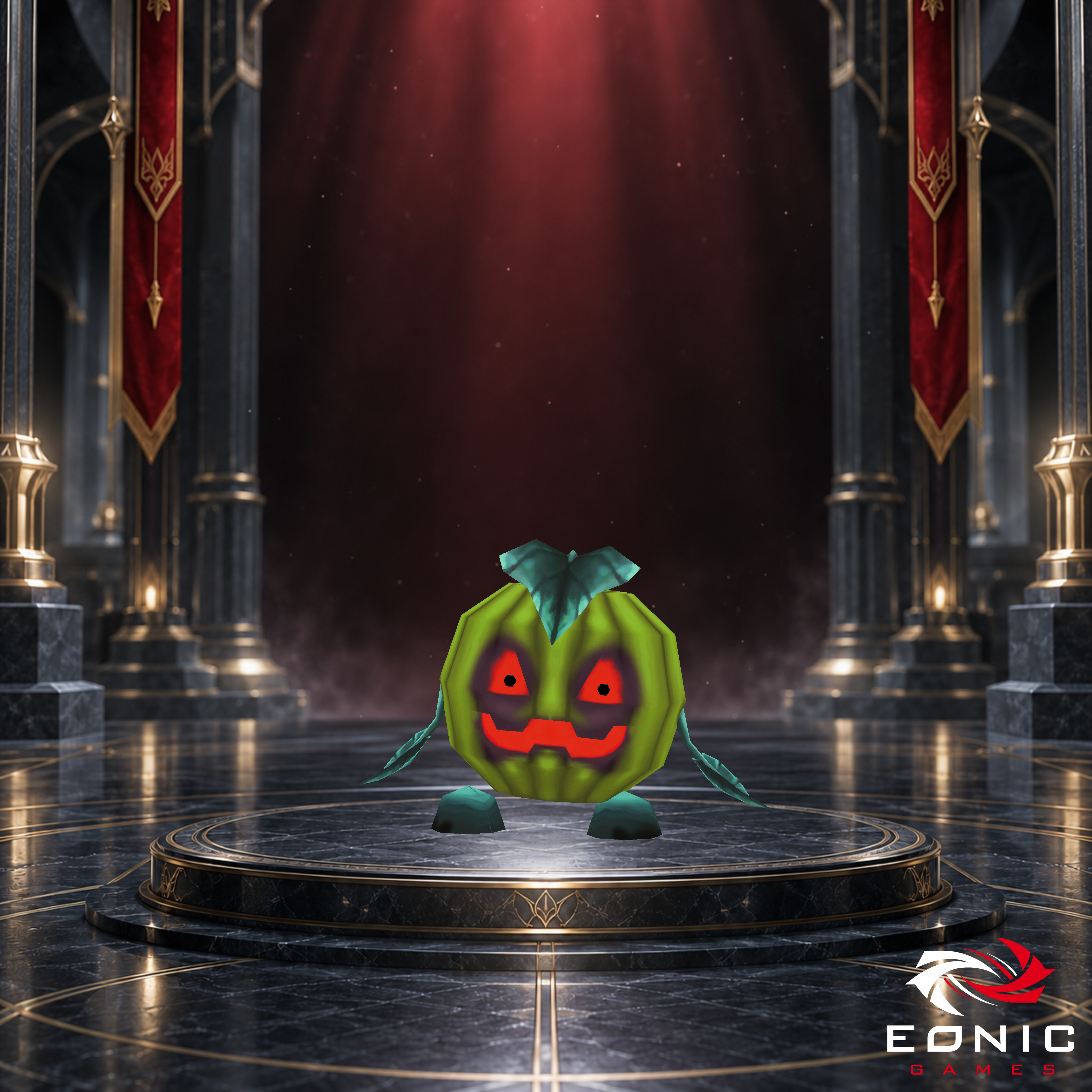 Zombie Pumpkin Pet