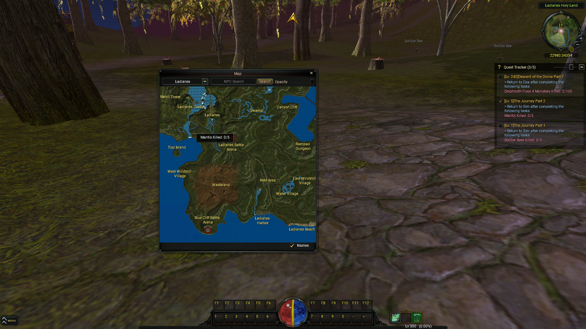 Quest Changes